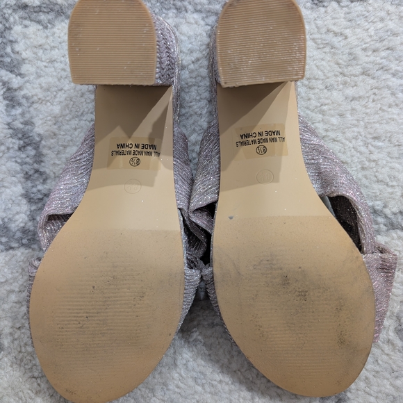 EUC Lulu's Dorothea Knotted High Heel Sandals - Picture 14 of 14